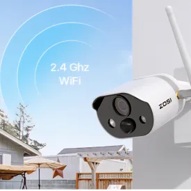 CAMARA PARA EXTERIOR ZOSI C360 PRO CON PANEL SOLAR's photo #2